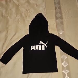 PUMA Kids/Toddler Black Sweatshirt Hoodie 3T